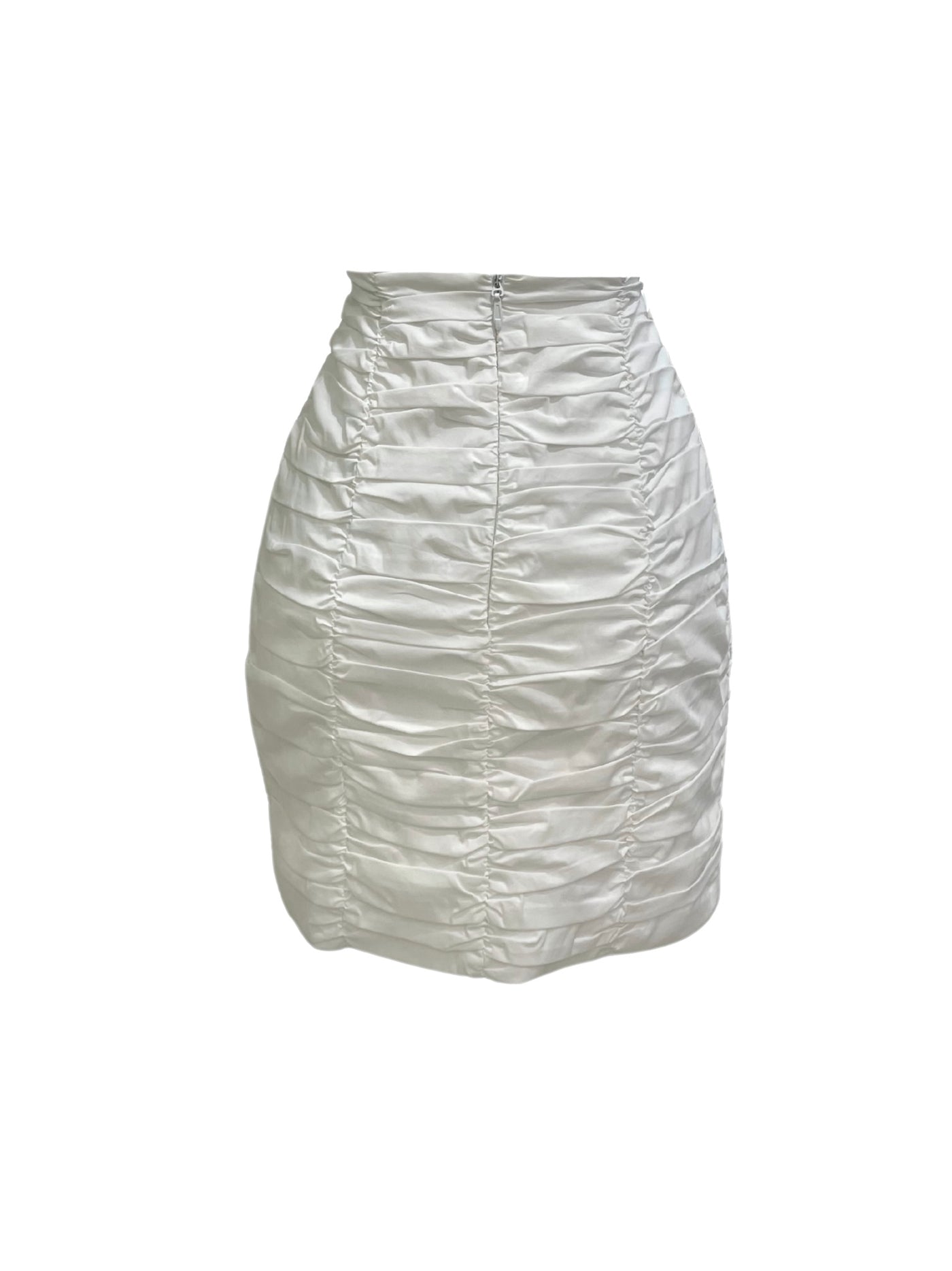 Falda Blanca Onda Ligera