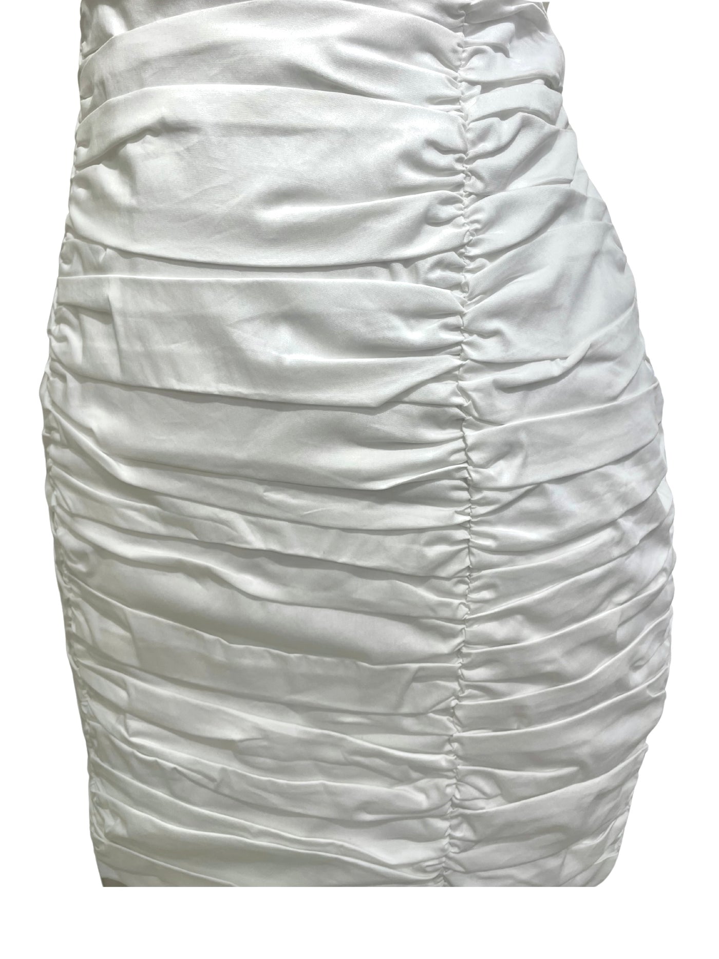 Falda Blanca Onda Ligera