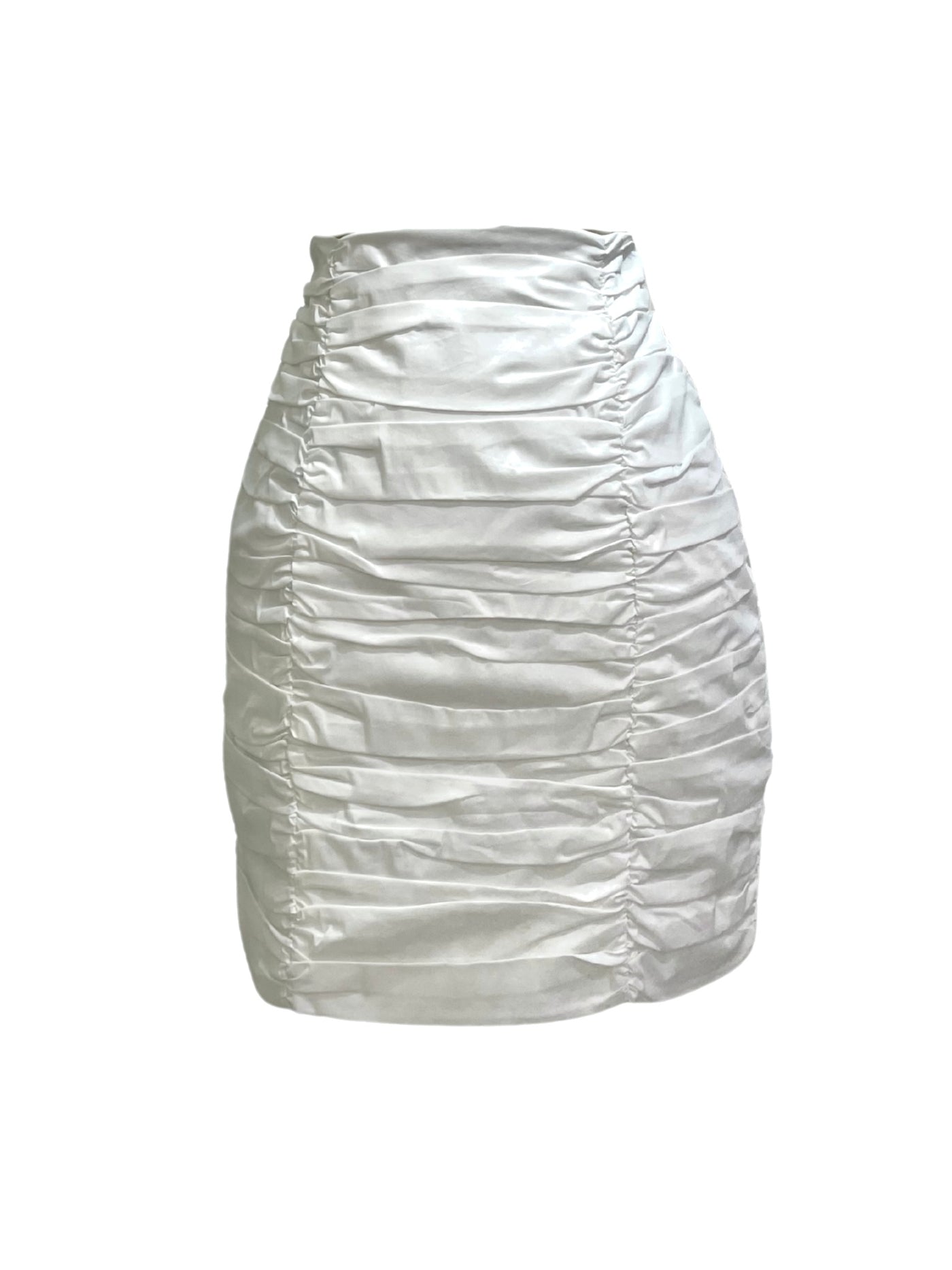 Falda Blanca Onda Ligera