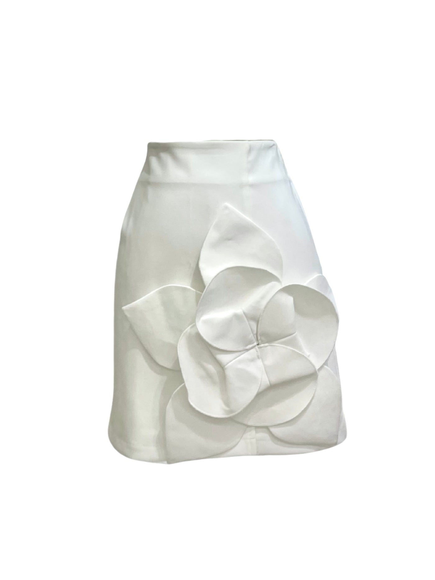 Falda Blanca Flor de Verano