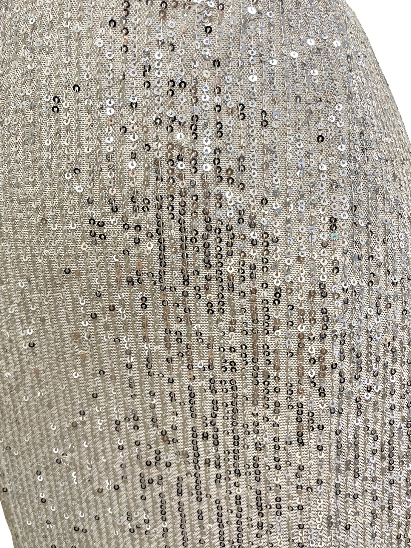 Falda Larga Brillo Nacarado