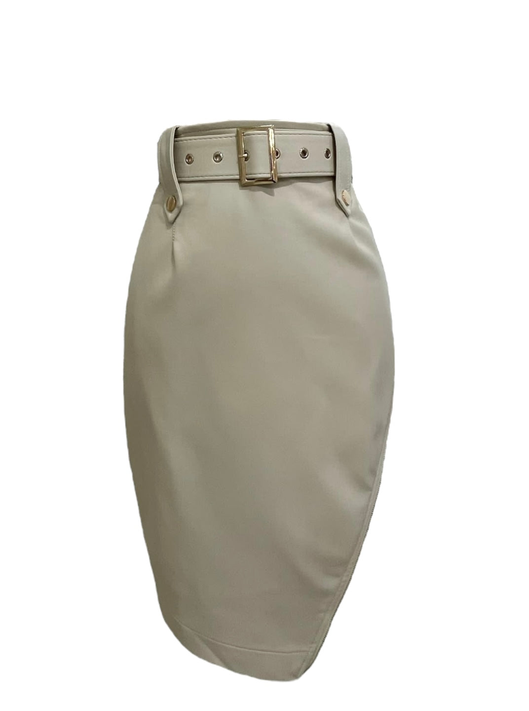 Falda Beige Sofisticado