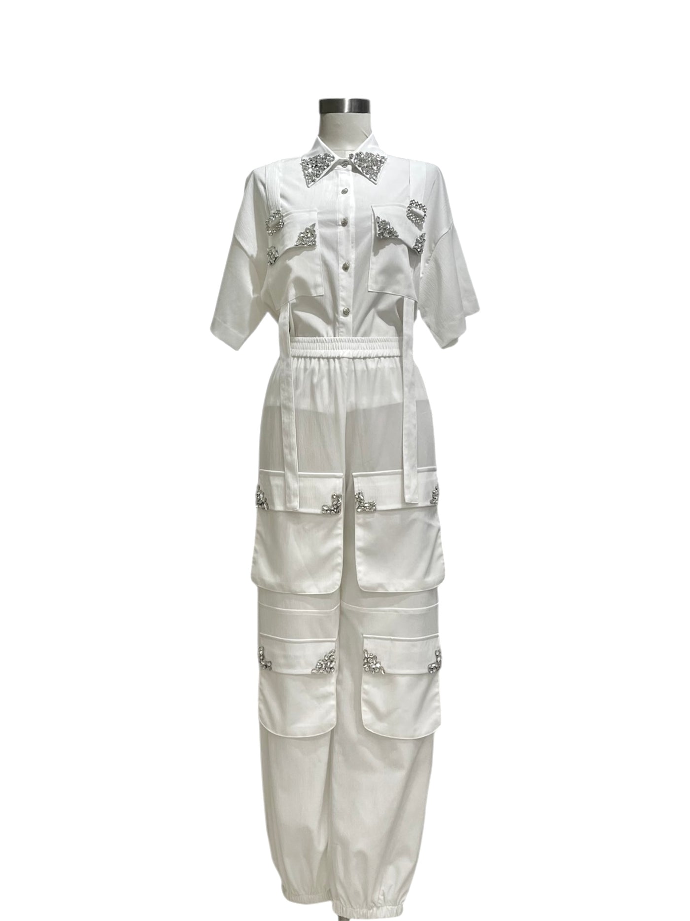 Set Blanco Cristalino