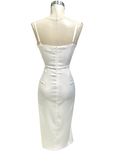 Vestido Noche de Seda Brillante