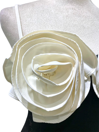 Vestido Elegancia Negra Perla