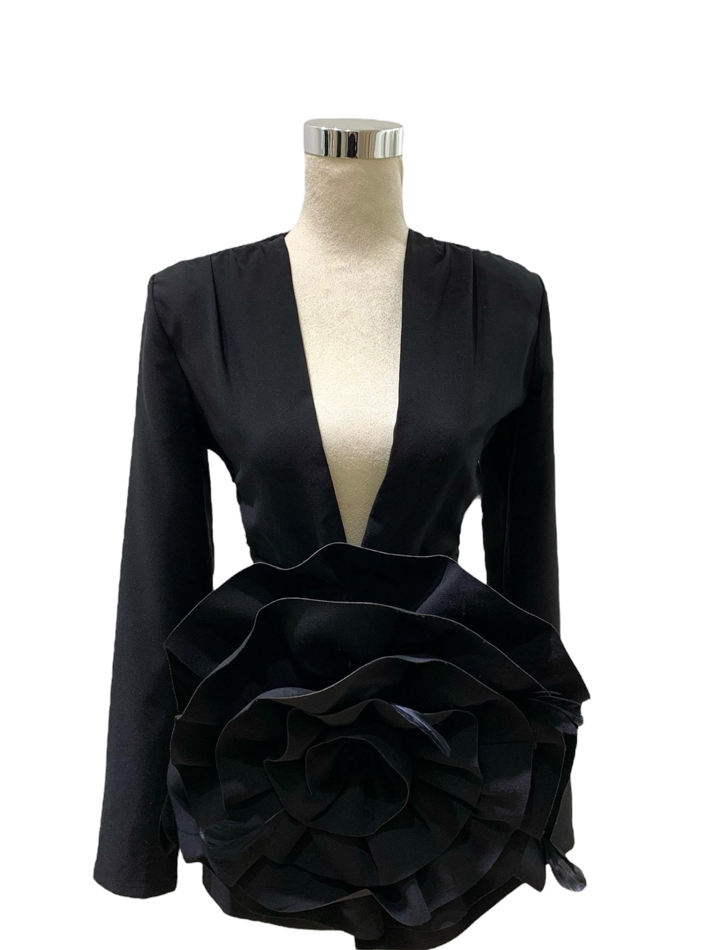 Vestido Rosa Negra Nocturna