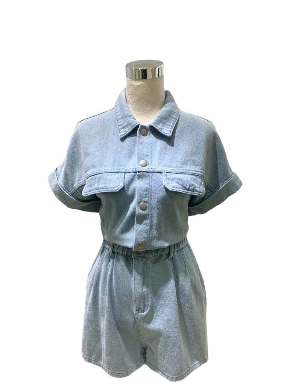 Braga Short Denim Utility