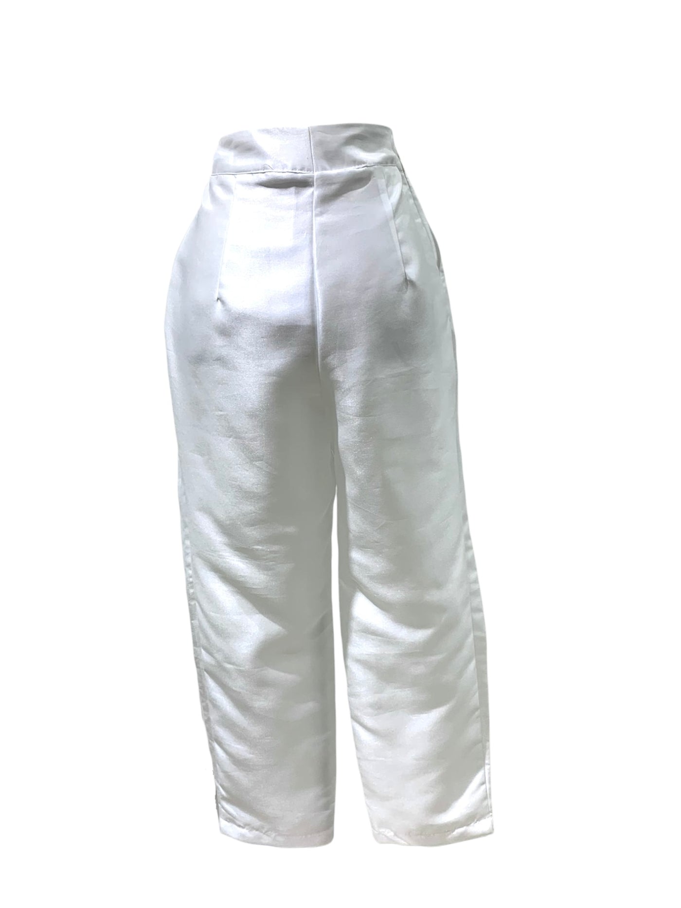Pantalón Seda Blanca