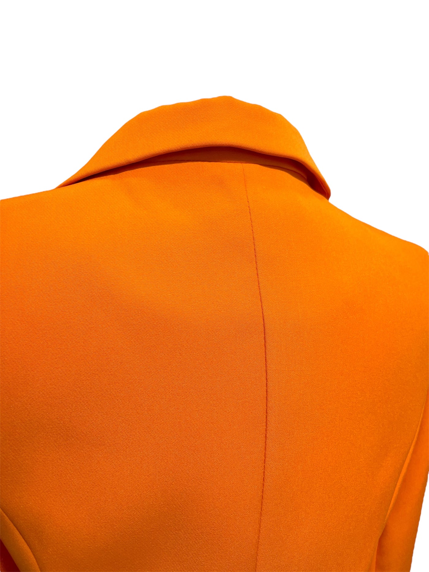 Blazer corto naranja
