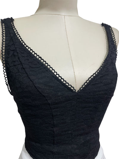 Body negro de encaje Elegancia Enigma