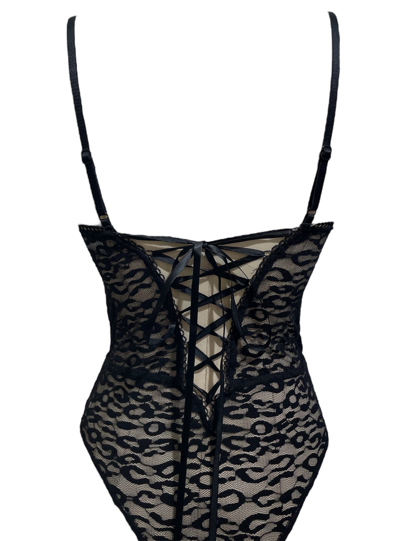 Body negro de encaje Elegancia Enigma