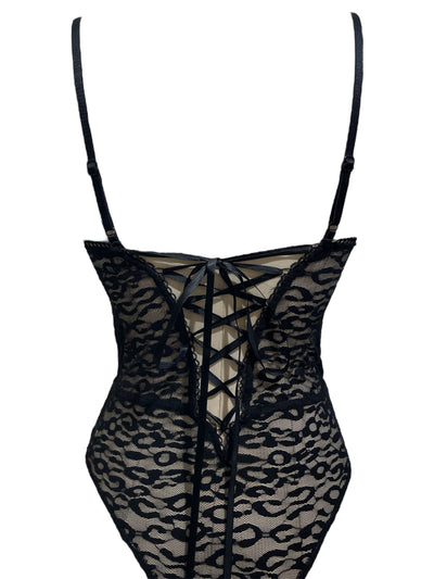 Body negro de encaje Elegancia Enigma