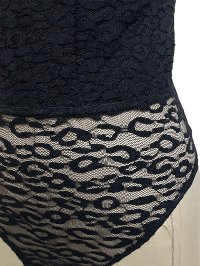 Body negro de encaje Elegancia Enigma