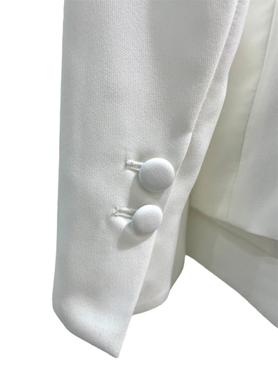 Blazer Blanco Elegancia Versáti