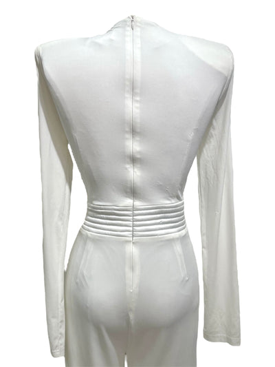 Braga blanca larga Elegancia Encadena