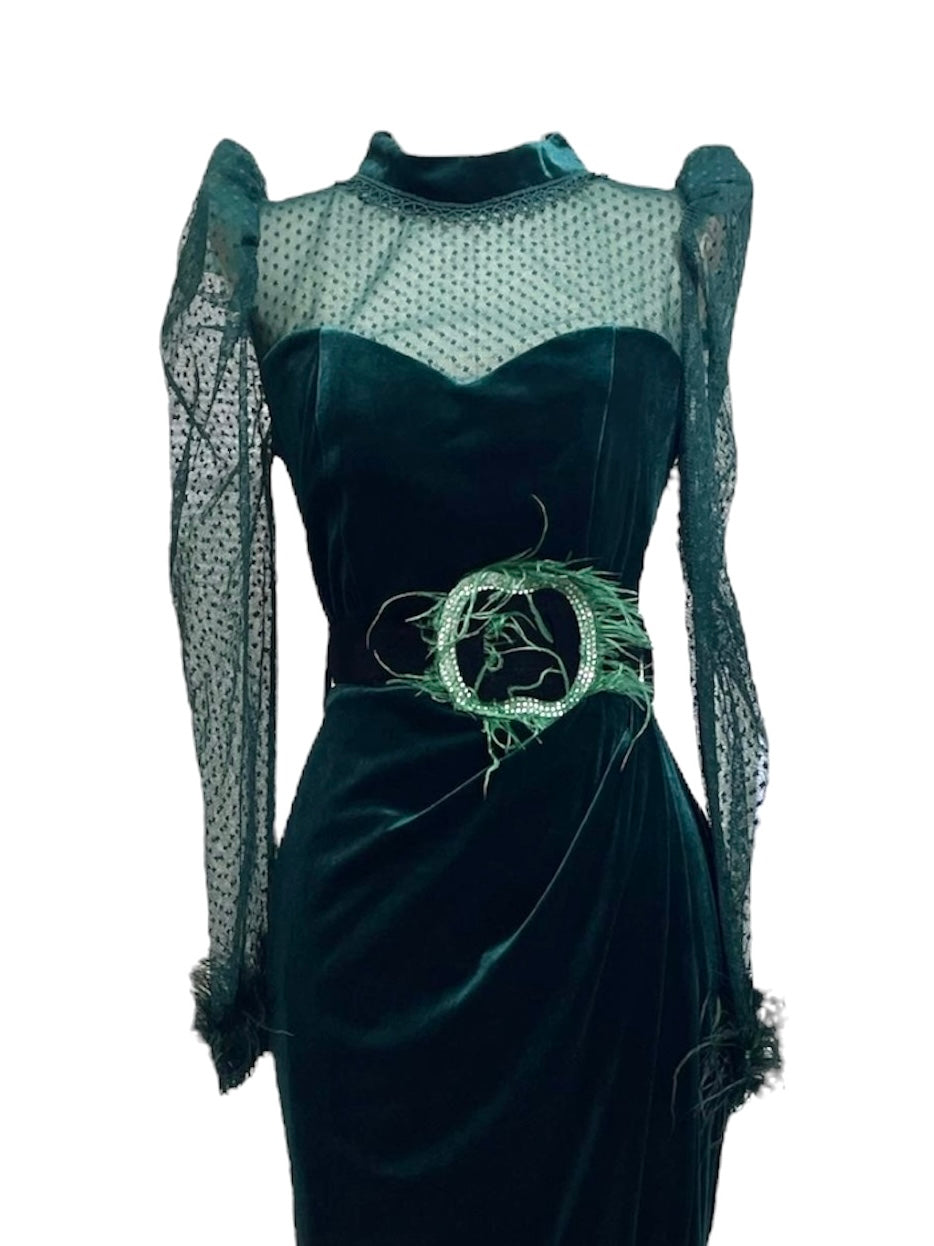 Vestido Esmeralda Nocturna