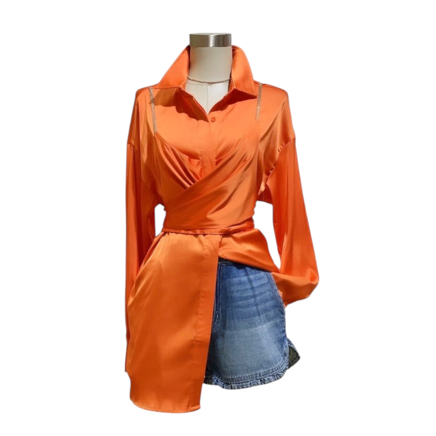 Blusa Naranja Amanecer