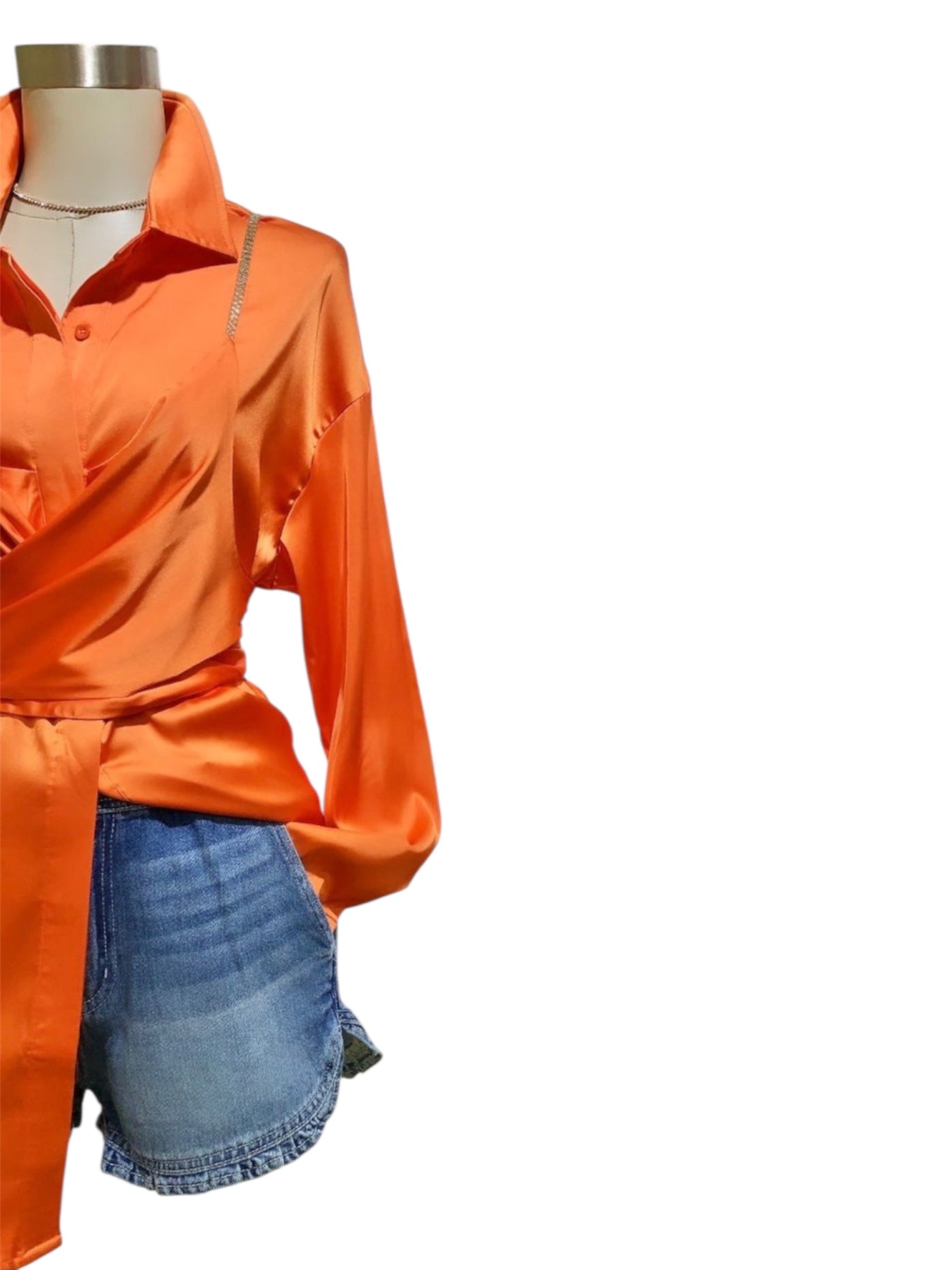 Blusa Naranja Amanecer
