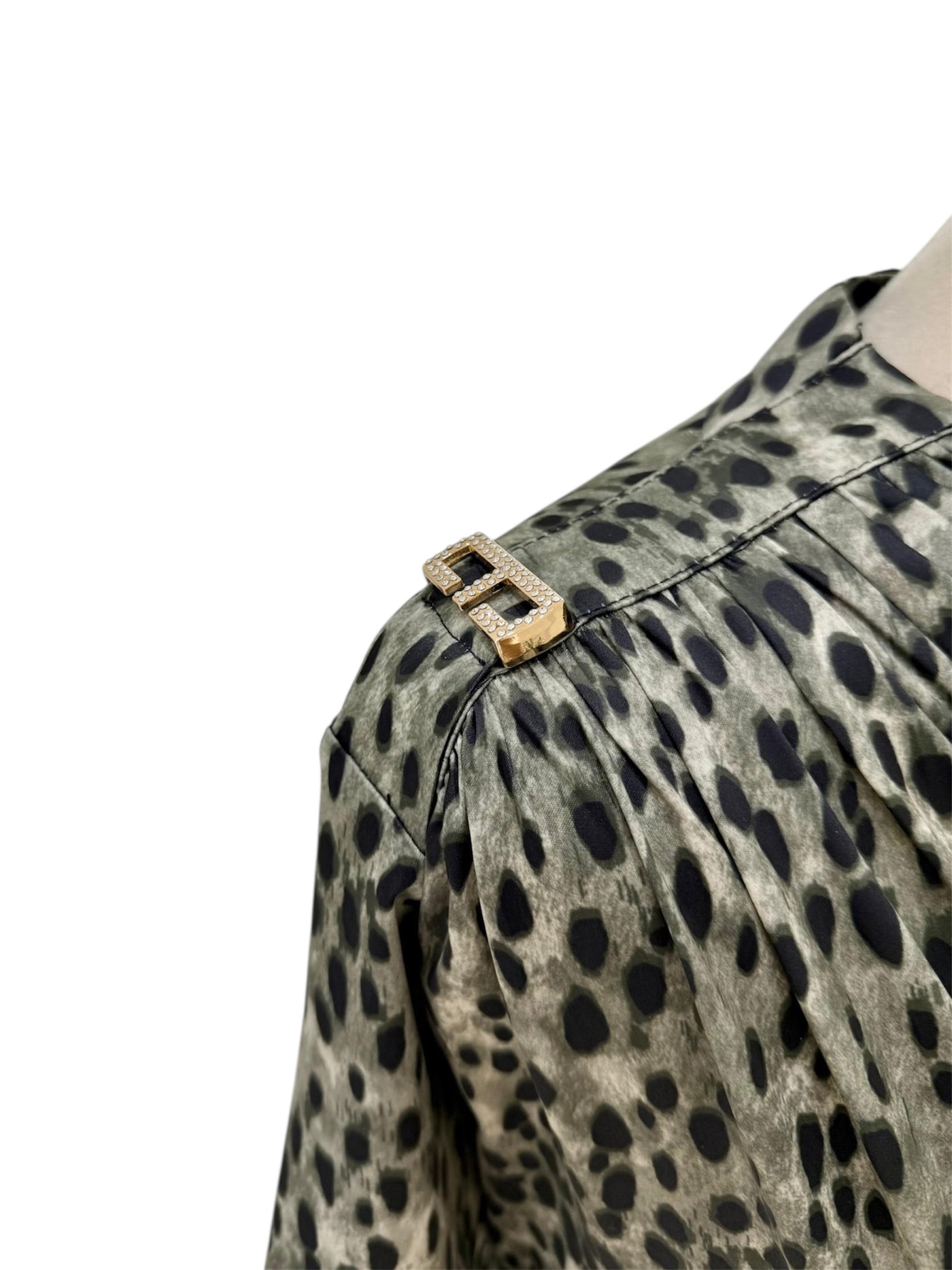 Vestido Verde Leopardo Selva Urbana