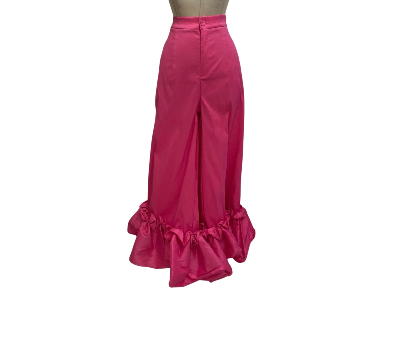 Pantalón Rosa Volumen Rosado