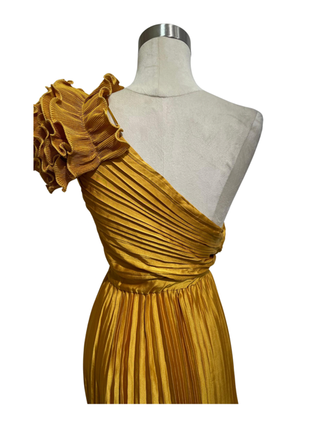 Vestido Mostaza Rayo De Sol