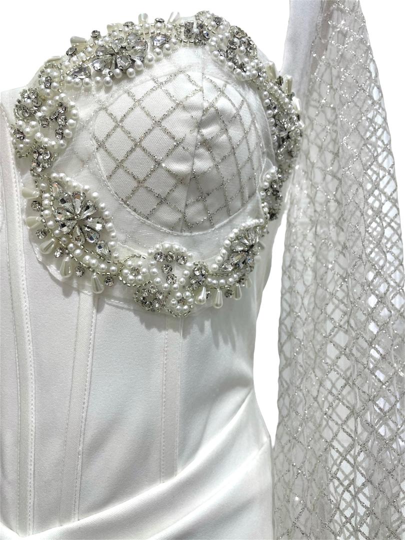 Vestido Blanco Encanto Nupcial