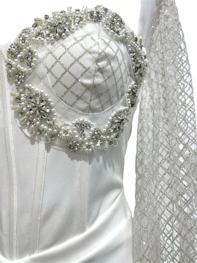 Vestido Blanco Encanto Nupcial