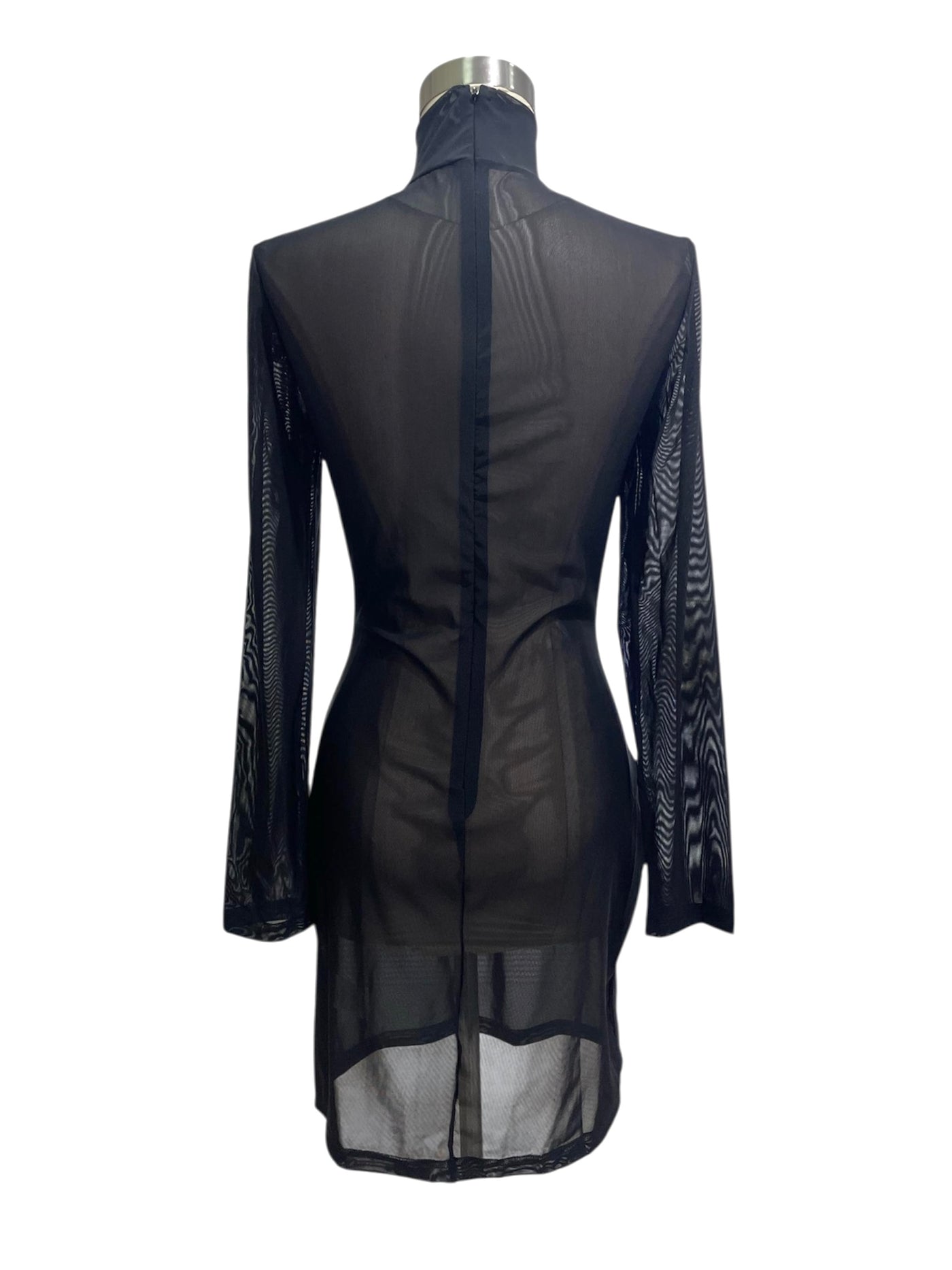 Vestido Negro Ilusión Estelar