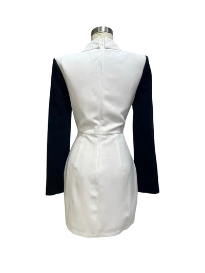 Vestido Blanco/Negro Poder Dual