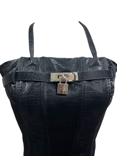 Corset Noche de Cuero