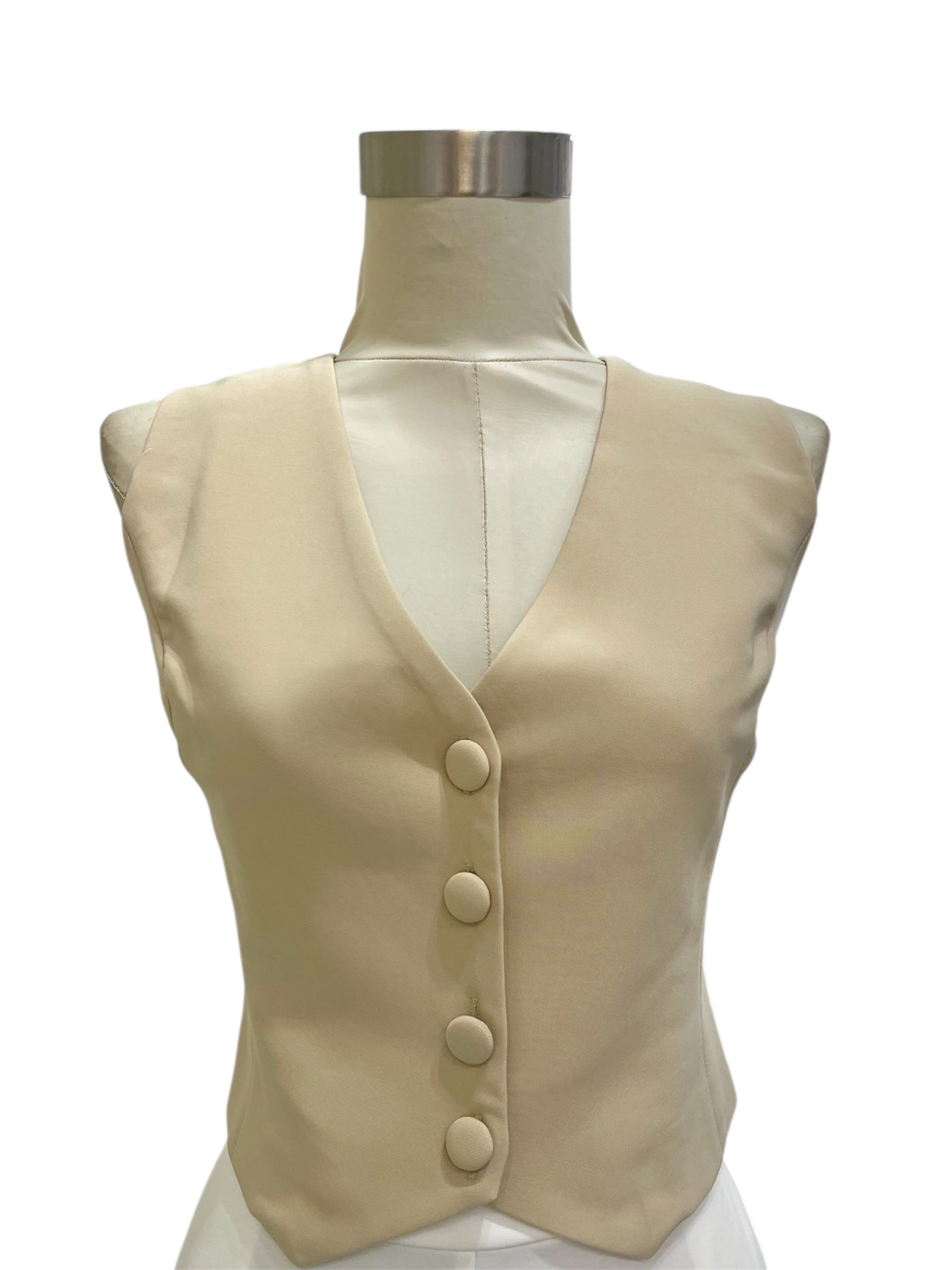 Chaleco Beige